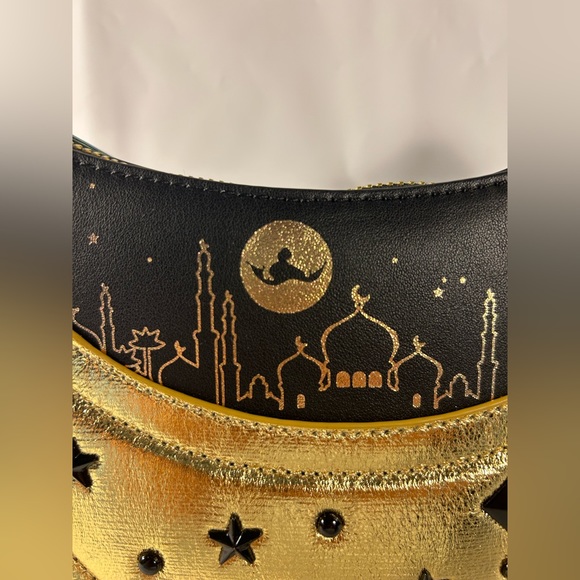 Danielle Nicole Disney 30th Anniversary Jasmine Aladdin Crossbody Bag NWT - Picture 6 of 10